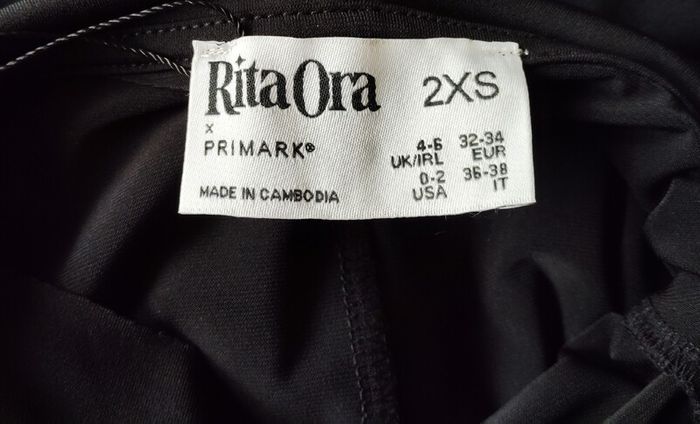 New Rita Ora long sleeve dress size 2XS - New