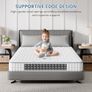 3FT Single Mattress, Sleeping Sprung Mattress Medium Firm Bonnell Spring with Breathable Fabric Fire Resistant Barrier Skin-friendly Durable for Bedroom (90x190x18cm) Image 8