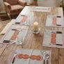 5 x vintage embroidered placemats Image 2