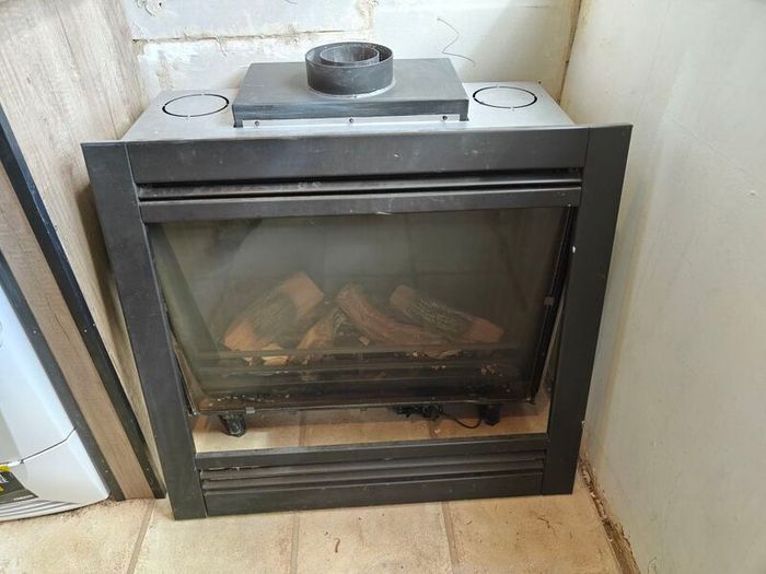 gas fire
