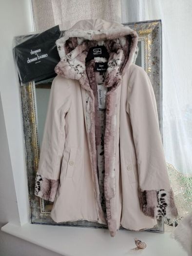 Brand new with tags Authentic Dennis Basso Reversible fur coat