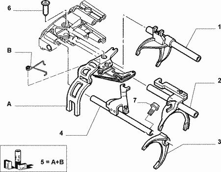 Gear Selector (Fiat Ducato)