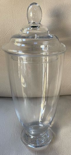 Large Glass Apothecary Jar