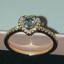 Pandora Elevated Heart Gold (585) Ring Image 6
