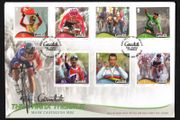 2012 Isle of Man Victoria of Mark Cavendish (cyclist) Commemorative Stamps First Day Cover (FDC)
