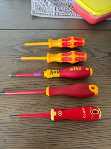 VDE Philips Screwdrivers PH0/PH1 1000v rated