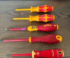 VDE Philips Screwdrivers PH0/PH1 1000v rated