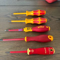 VDE Philips Screwdrivers PH0/PH1 1000v rated
