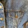 Sparkly denim jacket (size 10) Image 3