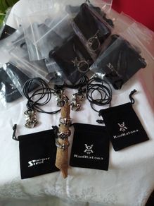 KoolKatana, job lot of 26 rings & 3 necklaces/ pendants