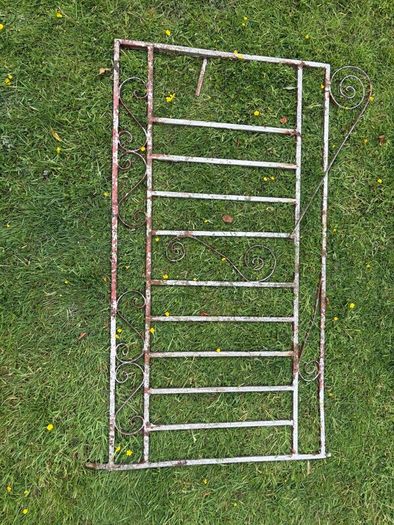 Metal garden gates x2