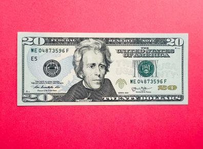 Usa  20. Dollars   2013. Letter  (  E 5 )   RICHMOND ( Uncirculated )