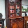 Victorian Renaissance Revival Mahogany Secretaire Bookcase Image 2