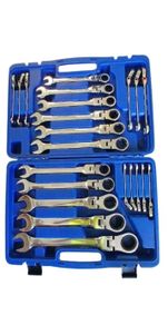 Manarola 22pc Flexible Ratchet Wrench Set