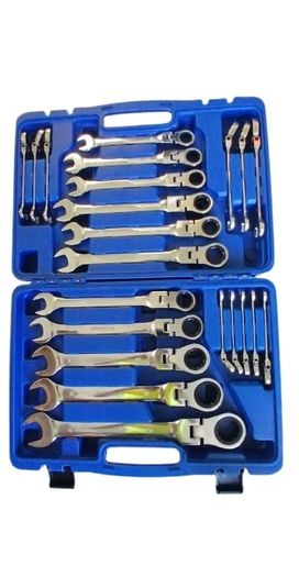 Manarola 22pc Flexible Ratchet Wrench Set