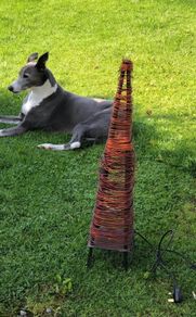 copper lamp wire wrapped mood light