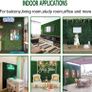 NEW SALE | 12PCS Grass Wall Panel 60 x 40cm Artificial Hedge Boxwood Panels Image 5