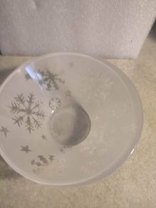 Small 6 inches Glass Salad Bowl by Portmeirion.