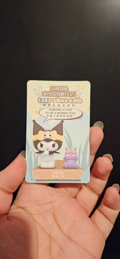 Authentic Kuromi Figurine