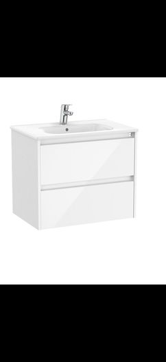 Roca wall hung 600 unit and basin multiple colours 585x