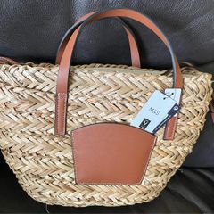 Straw Tote Bag