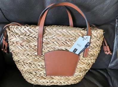Straw Tote Bag