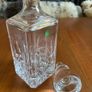 Trio of vintage glass/crystal decanters Price for all three Image 5