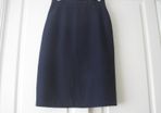 Vintage Navy Business Style Skirt.