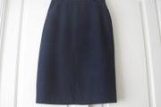Vintage 90's Navy Business Style Skirt.