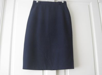 Vintage Navy Business Style Skirt.