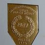West Germany 1954 Football World Cup winning captain Fritz Walter hand signed Gold gilt medal stamp cover Italia 90 Image 5