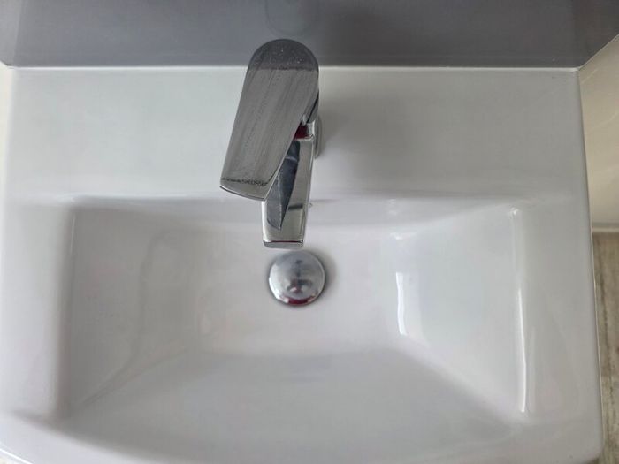 Twin bathroom sinks