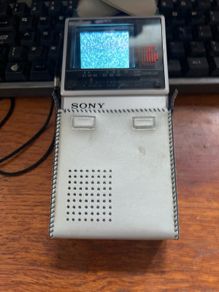 Sony watchman CRT black and white TV