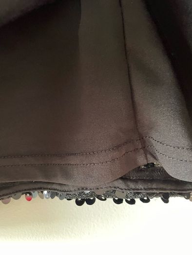 Next sequin black top size 6 New with tags