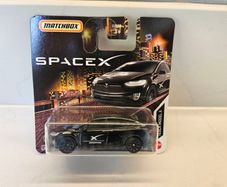 Tesla Model X Space X Matchbox Black