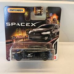Tesla Model X Space X Matchbox Black