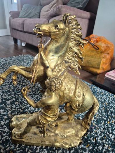 brass horse