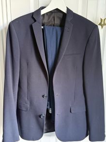 ASOS suit jacket in navy unisex