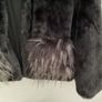 jacket Bnwt black fur jacket yumi brand size 10 Image 8