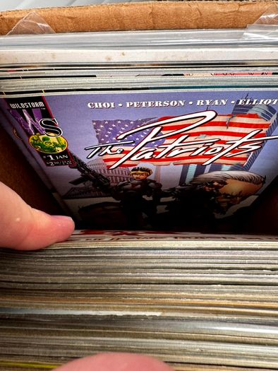 Indie Long Comic Box w 325 Comics for Sale