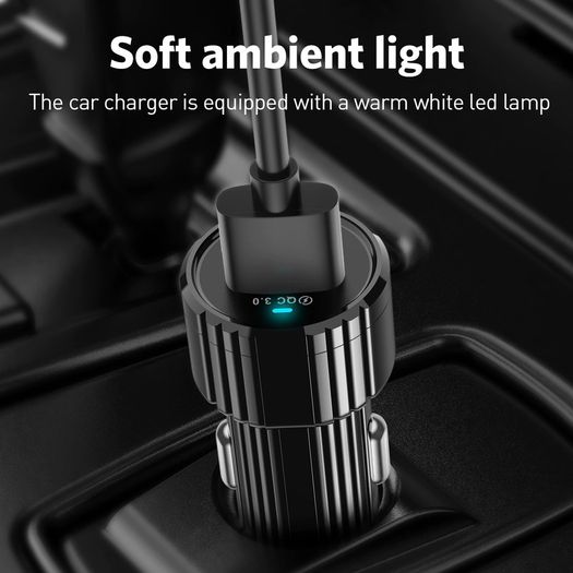 USLION 18W QC 3.0 USB Phone Small Car Quick Charger (Brand New/Warranty)