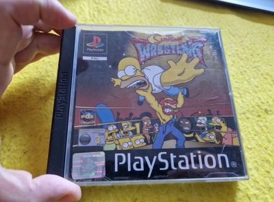 The Simpsons Wrestling PlayStation1 Ps1 PlayStation2 Ps2 games Original