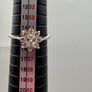 Vintage Marks & Spencer Sterling Silver Floral Cluster ring Image 7