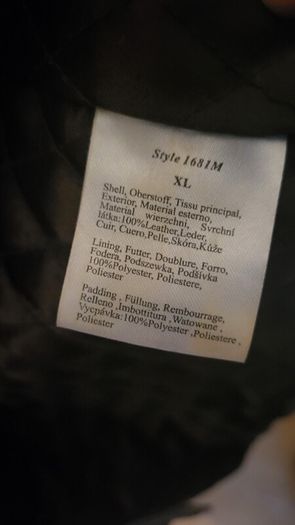 Leather jacket
