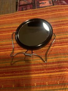 Vintage fold up  mirror