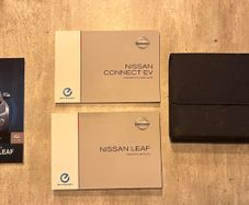 Nissan Leaf 2012 to 2016 owner manual handbook and wallet