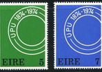 Ireland 1974 Scott # 363-364 Centenary of the Universal Postal Union - Mint Never Hinged