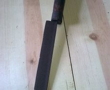 Old Irish blacksmith made turnip or beet knife