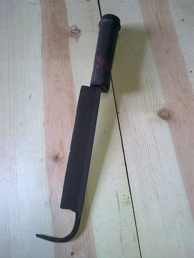 Old Irish blacksmith made turnip or beet knife