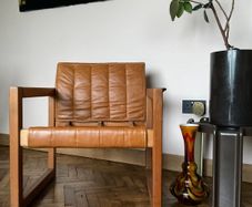 Vintage sling chair 1970s Ikea